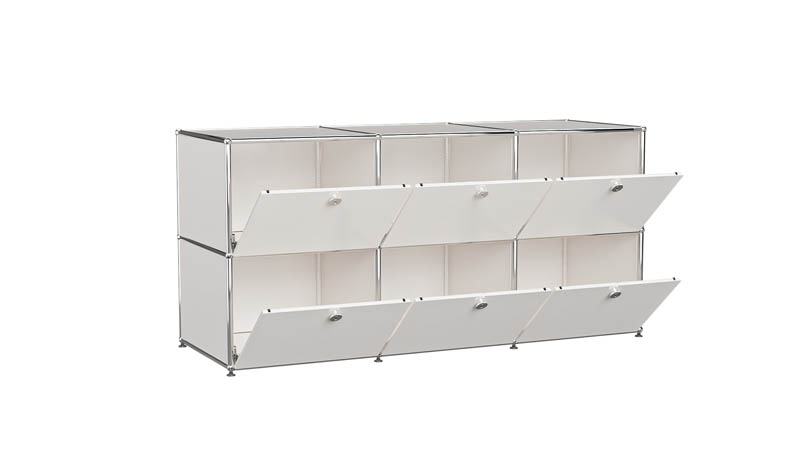 USM Haller Sideboard individualisierbar in Breite 150 cm x Tiefe 50 cm