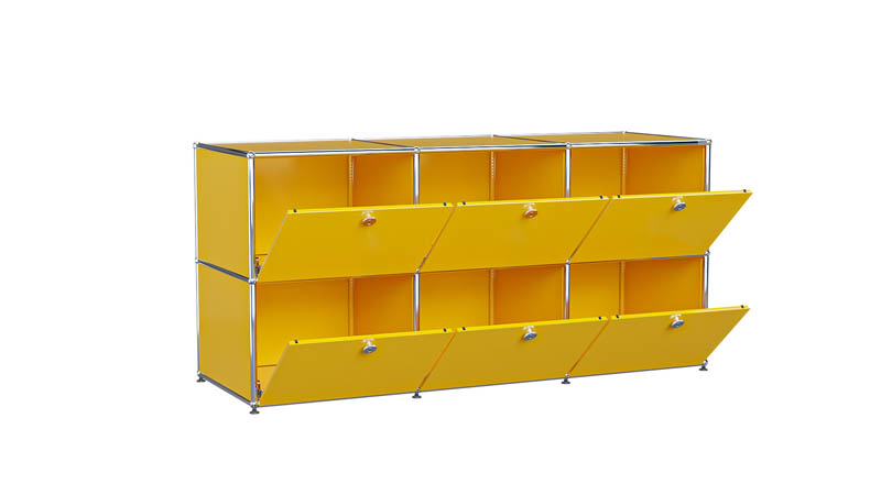 USM Haller Sideboard individualisierbar in Breite 150 cm x Tiefe 50 cm