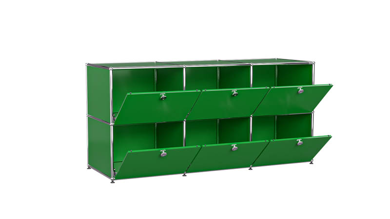 USM Haller Sideboard individualisierbar in Breite 150 cm x Tiefe 50 cm