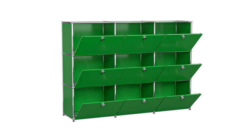 USM Haller Sideboard individualisierbar in Breite 150 cm x Tiefe 35 cm