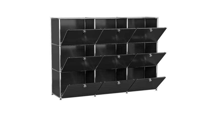 USM Haller Sideboard individualisierbar in Breite 150 cm x Tiefe 35 cm