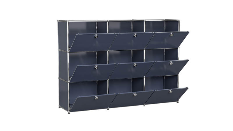 USM Haller Sideboard individualisierbar in Breite 150 cm x Tiefe 35 cm