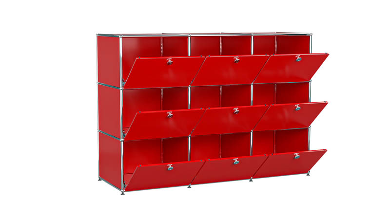 USM Haller Sideboard individualisierbar in Breite 150 cm x Tiefe 50 cm