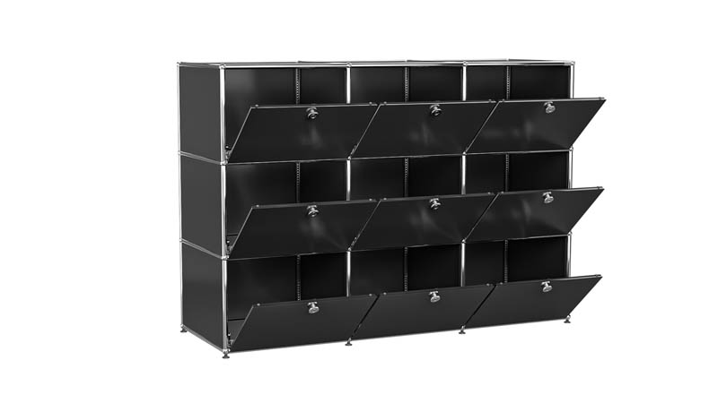 USM Haller Sideboard individualisierbar in Breite 150 cm x Tiefe 50 cm